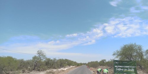 Inician acciones de conservación a carretera Villa Juárez-Rioverde