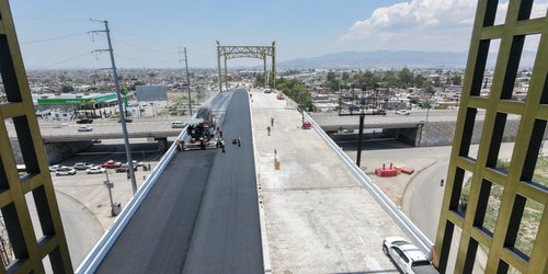 En su fase final construcción del puente Valle de los Fantasmas