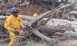 Protección Civil Estatal refuerza atención ante lluvias en San Luis Potosí