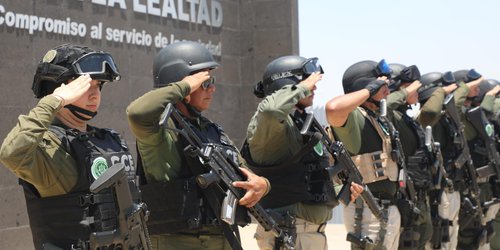 Asegura FGR presunta droga en empresa de paquetería en Matehuala