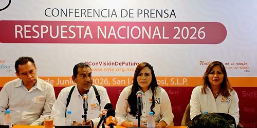 Secciones 26 y 52 SNTE respaldan la Respuesta Nacional 2026 y la Ruta del Diálogo