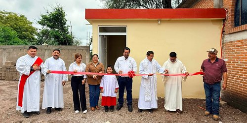 Entregan cuarto para la capilla de San Pablo en Ciudad Fernández