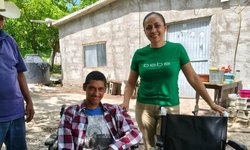 SMDIF de Lagunillas entrega 16 sillas de ruedas a personas en situación vulnerable