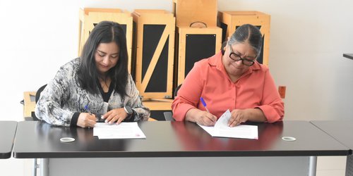 Copocyt entrega a UASLP exposición interactiva sobre desastres