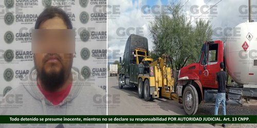 Detienen a hombre con 12 mil litros de combustible en la capital potosina