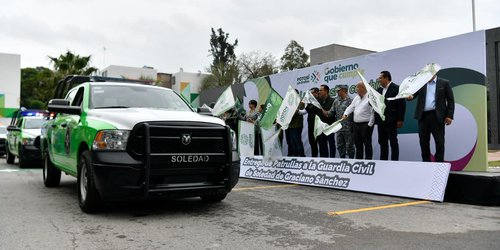 Soledad incorpora 16 unidades a su corporación municipal de seguridad