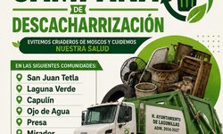 Invitan a comunidades de Lagunillas a sumarse a campaña de descacharrización