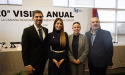 Ruth González aborda comercio y retos fronterizos con empresarios de San Diego