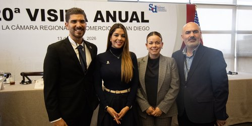 Ruth González aborda comercio y retos fronterizos con empresarios de San Diego