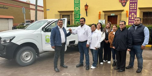Gobierno Municipal de Ciudad Fernández fortalece a SEPAPAR con la entrega de una nueva unidad vehicular