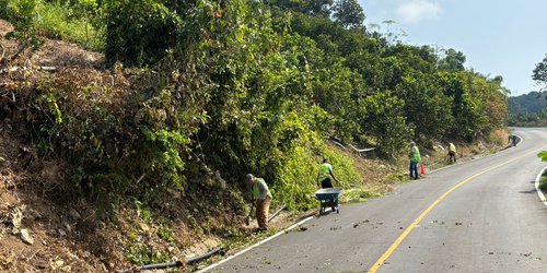 Estado atiende 335 kilómetros de caminos durante febrero