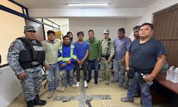 Localizaron sanos y salvos a los siete albañliles desparecidos en los límites de Matehuala