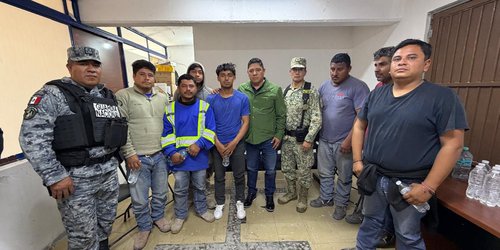 Localizaron sanos y salvos a los siete albañliles desparecidos en los límites de Matehuala