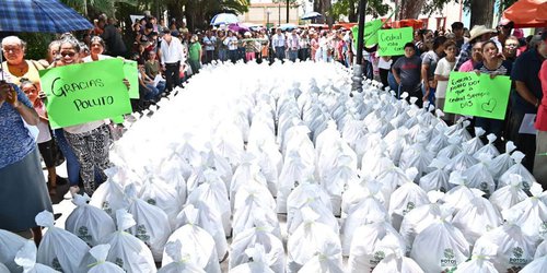 Lleva Gobierno Estatal apoyo social a cuatro mil familias del Altiplano