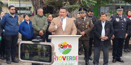 Alcalde Urbiola motivado para seguir el trabajo por Rioverde