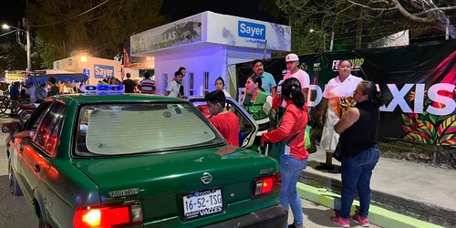 Instalan bahías de transporte en puntos estratégicos de Valles que esta de Feria