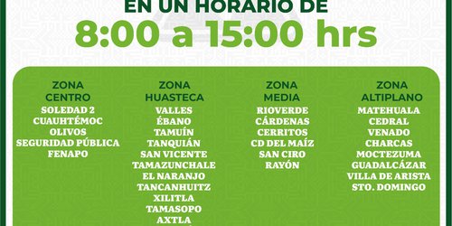 Oficinas recaudadoras abrirán este 12 de diciembre