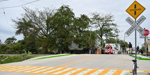 Ricardo Gallardo entrega renovada calle Estadio en Ciudad Valles