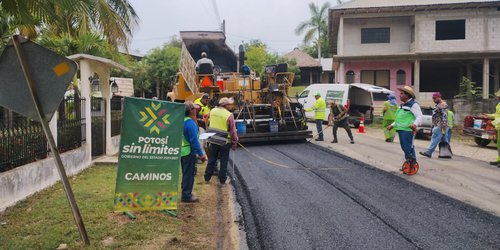 Avanza construcción del camino Tres Palmas–El Huayal en San Martín Chalchicuautla