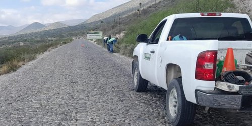 Conservan 160 kilómetros de caminos estatales en las cuatro regiones