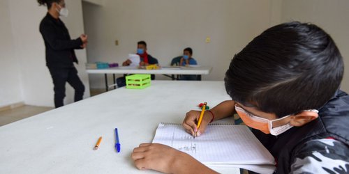 Con protesta en la capital potosina exigirán regreso de clases presenciales en escuelas