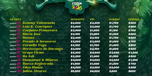 Arranca venta de boletos para el palenque FENAPO 2026