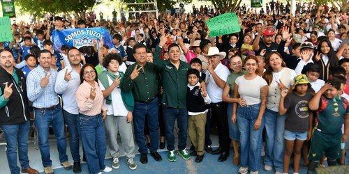 Familias de la zona media reconocen apoyos del Gobernador Ricardo Gallardo
