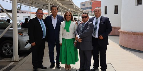 Oscar Bautista asiste al Primer Informe de Labores del Poder Judicial de San Luis Potosí