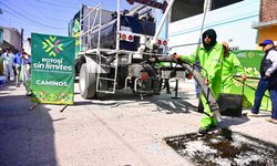 Ricardo Gallardo "enchula" la colonia Las Pilitas