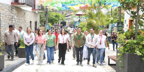 Ricardo Gallardo entrega calles e inicia construcción de albergue animal "Huellitas" en Xilitla
