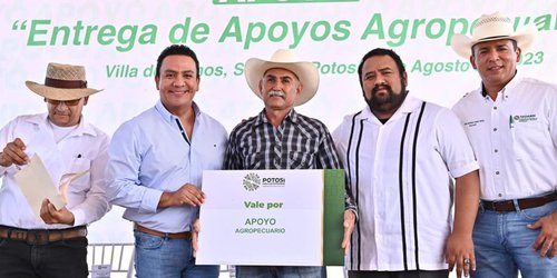 Gobierno estatal lleva apoyo agropecuario al Altiplano