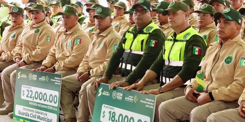 Fijan salario mínimo de 14 mil pesos para policías municipales en San Luis Potosí