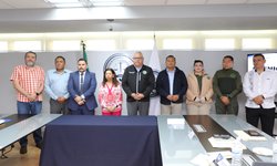 SSPE y Fiscalía revisan la Estrategia Nacional contra la Extorsión en SLP