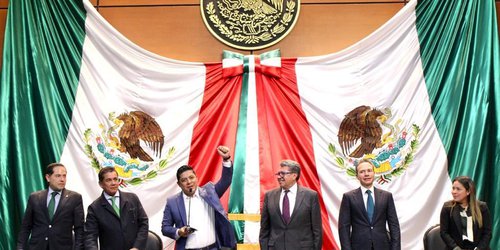 Se reúne Ricardo Gallardo con legisladores del PVEM y aspirantes presidenciales