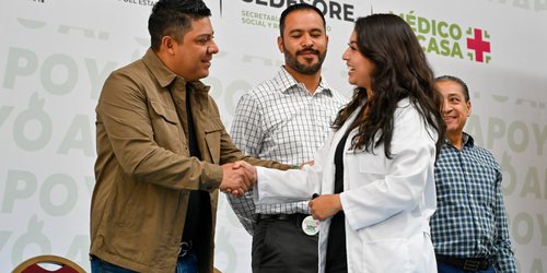 Inicia Gallardo programa "Médico en casa" en apoyo a las y los potosinos