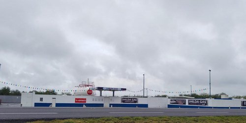 Asalto violento a gasera de la supercarretera