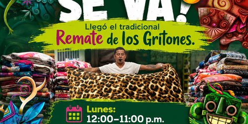 "Gritones" se quedan tres días más en FENAPO con remates y ofertas