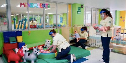 Crisis en las Guarderías de San Luis Potosí podría dejará a niñas y niños sin cuidados.