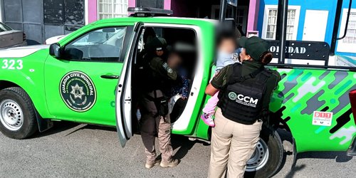 Guardia Civil resguarda a dos menores en riesgo, y detuvo a mujer por presunto maltrato infantil
