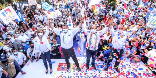 La verdadera esperanza de San Luis está con Octavio Pedroza: Felipe Calderón