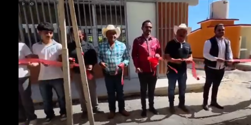 Inauguran Telebachillerato Comunitario en el ejido El Puente