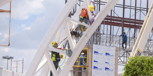 Avance sobresaliente de la industria de la construcción en SLP