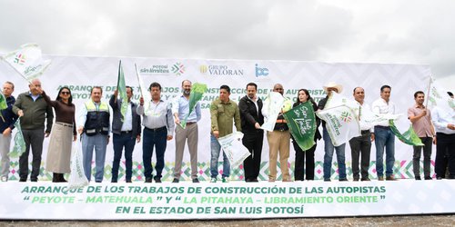 Inició la segunda etapa de autopista SLP-Matehuala, y primera de SLP-Querétaro