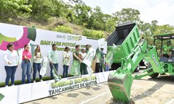 Ricardo Gallardo lleva deporte y movilidad a Tancanhuitz