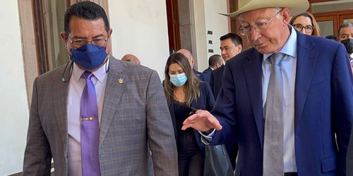 Embajador de Estados Unidos destaca resultados de SLP en Seguridad