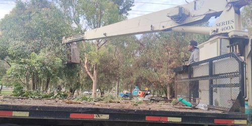 Refuerzan acciones preventivas en los parques Tangamanga ante lluvias