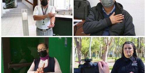 DIF Estatal promueve lengua de señas mexicanas entre su plantilla laboral