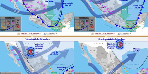Temperaturas inferiores a los cero grados se esperan para el fin de semana