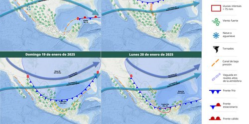 Masa de aire ártica ocasionará descenso de temperatura