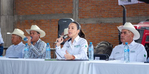 Impulsa Gobierno mejoramiento sustentable al campo en 2024